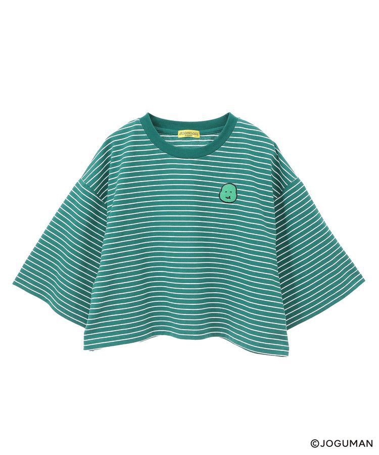 Green Parks「ジョグマン/ボーダーワイドショートTシャツ」|Tシャツ・カットソー|Green