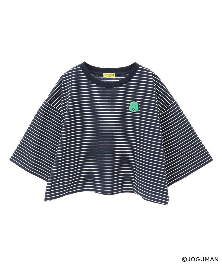 Green Parks「ジョグマン/ボーダーワイドショートTシャツ」|Tシャツ・カットソー|