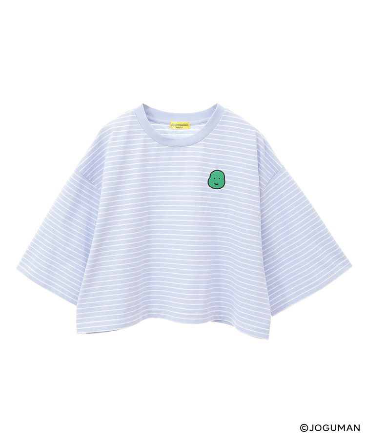 Green Parks「ジョグマン/ボーダーワイドショートTシャツ」|Tシャツ・カットソー|Sax