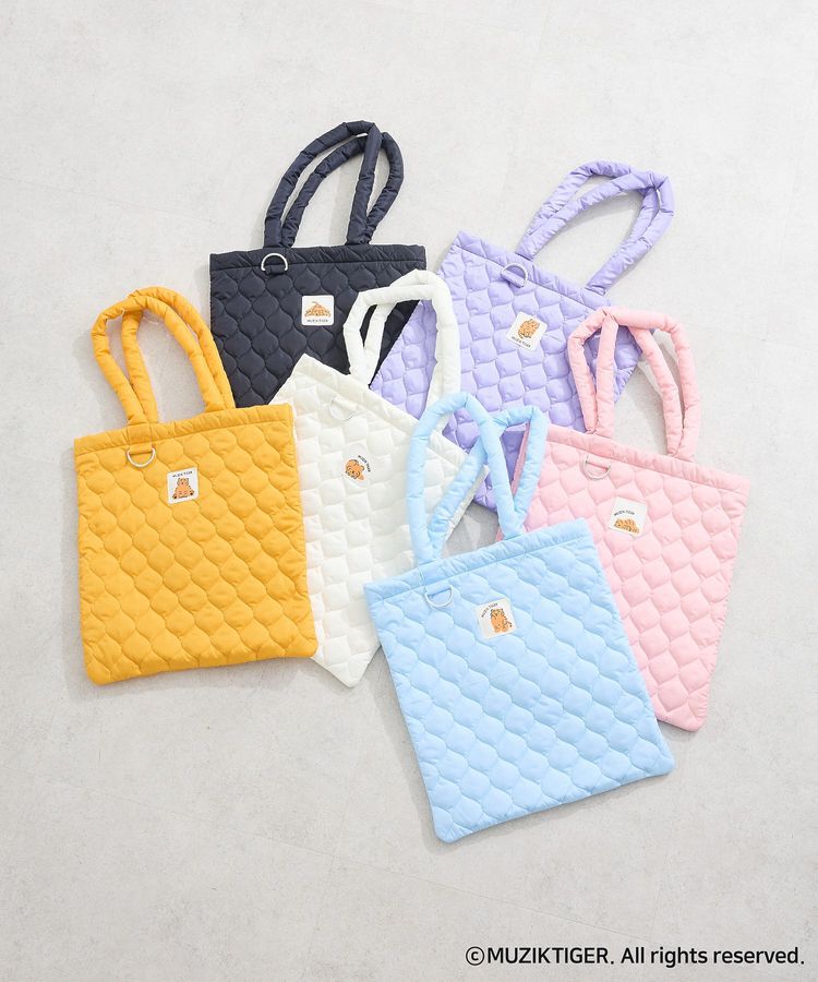 Green Parks「ムジークタイガー/カラーキルトトートBAG」|ポーチ|