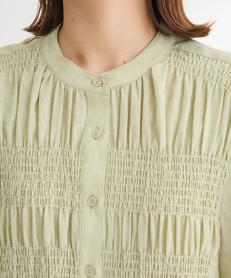 armonia「SET2点マジョリカシャーリングブラウス＋タンク」|シャツ・ブラウス|