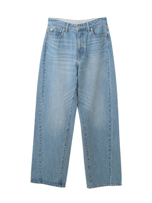 YECCA VECCA「【CLASSY.掲載】ルーズストレートデニムパンツ」|デニム|