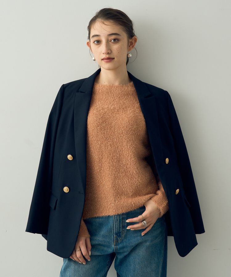 YECCA VECCA「金釦テーラードジャケット」|テーラードジャケット|