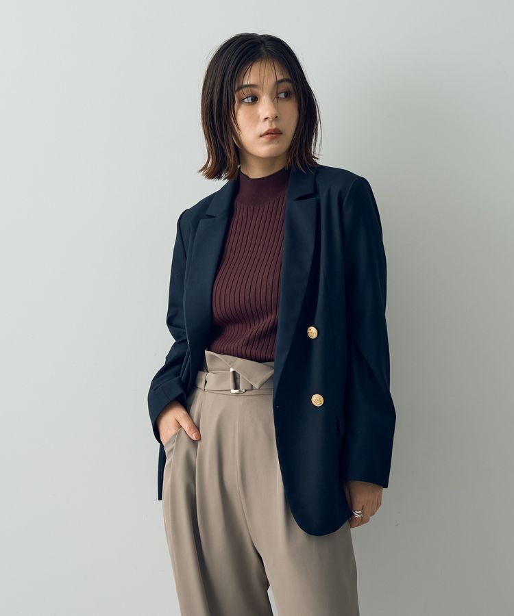 YECCA VECCA「金釦テーラードジャケット」|テーラードジャケット|