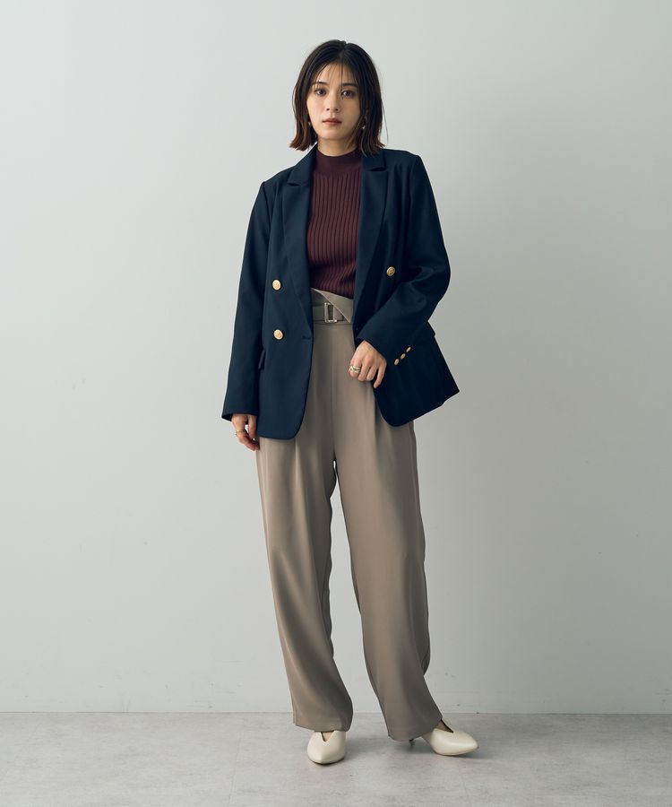 YECCA VECCA「金釦テーラードジャケット」|テーラードジャケット|