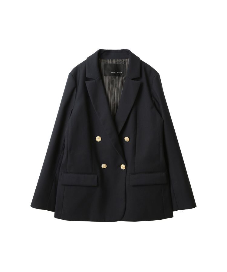 YECCA VECCA「金釦テーラードジャケット」|テーラードジャケット|