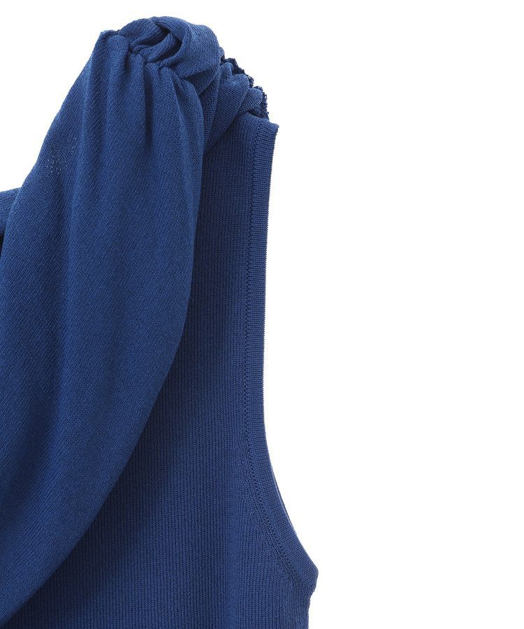 YECCA VECCA「シャーリングオフショルニット」|ニット・セーター|