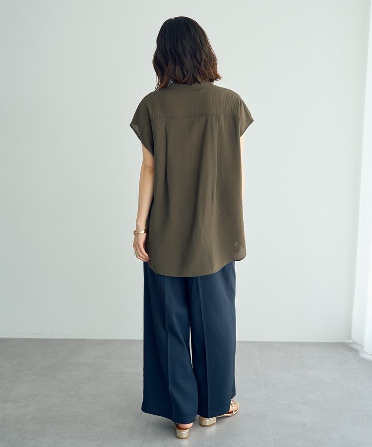 YECCA VECCA「ワークデザインスキッパーシャツ」|シャツ・ブラウス|