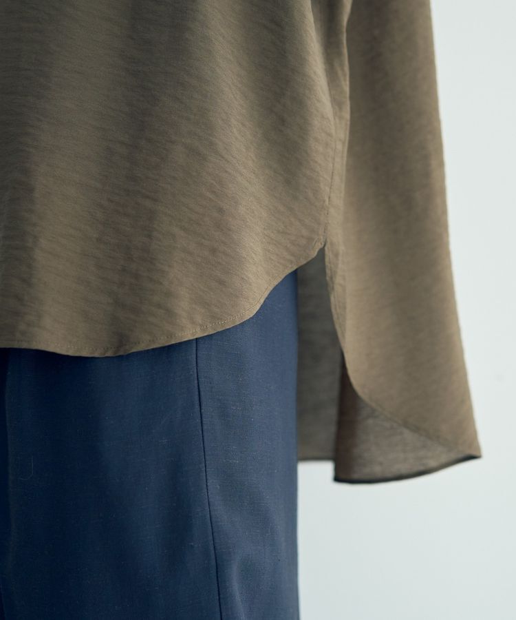 YECCA VECCA「ワークデザインスキッパーシャツ」|シャツ・ブラウス|