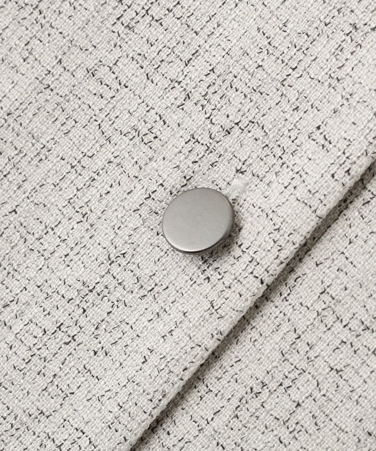 YECCA VECCA「ツイードジレジャンスカ」|ジャンパースカート|