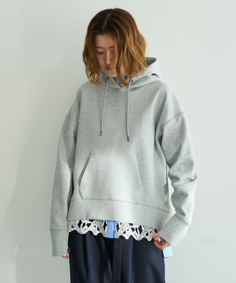 YECCA VECCA「ダンボールフーディー」|スウェット・ジャージ|Gray Mixture