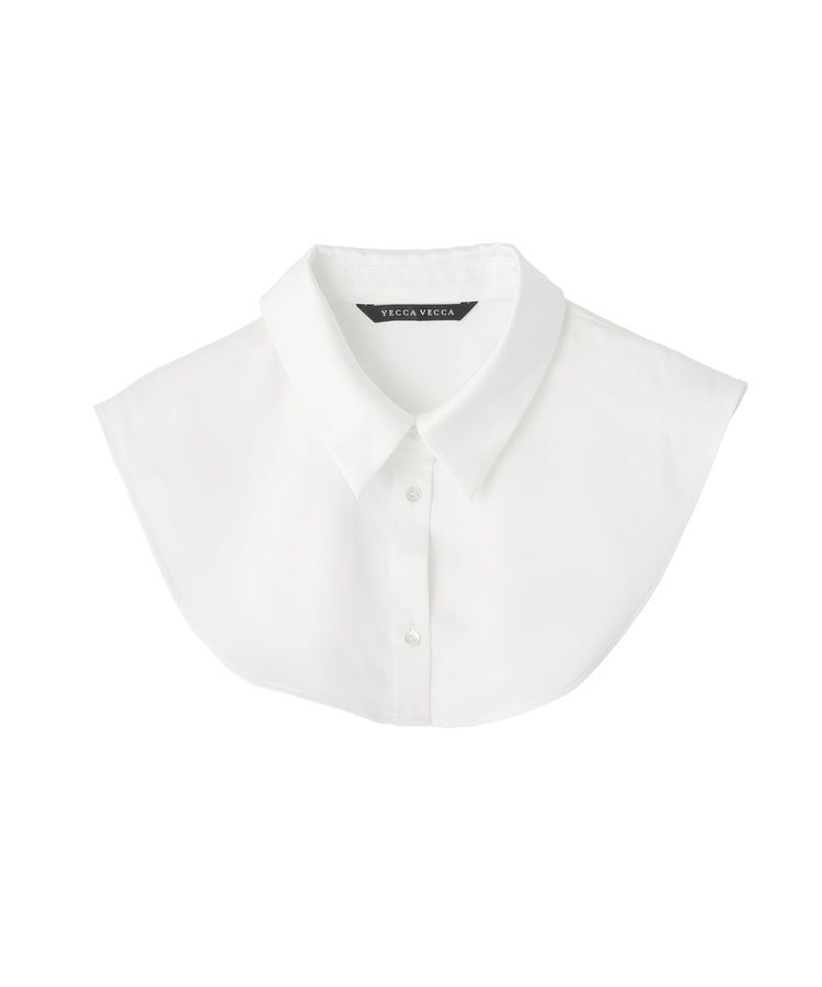 YECCA VECCA「2way襟付きレースニット」|ニット・セーター|