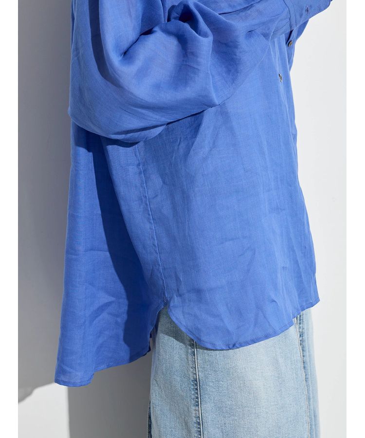 GARAGE OF GOOD CLOTHING「ペーパーリネンオーバーサイズシャツ」|シャツ・ブラウス|