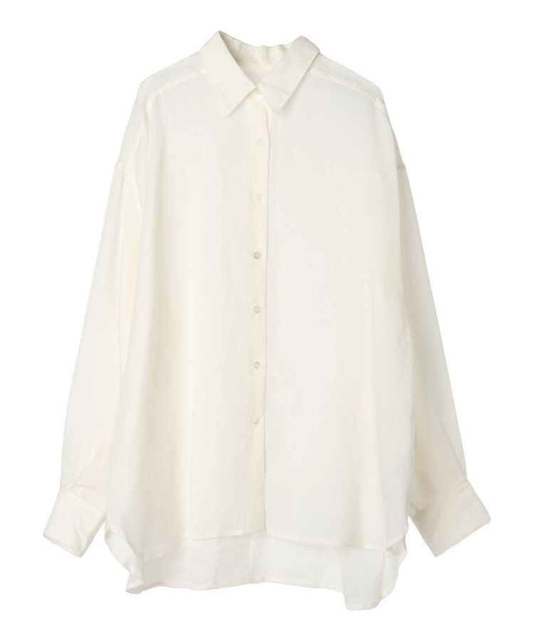 GARAGE OF GOOD CLOTHING「ペーパーリネンオーバーサイズシャツ」|シャツ・ブラウス|