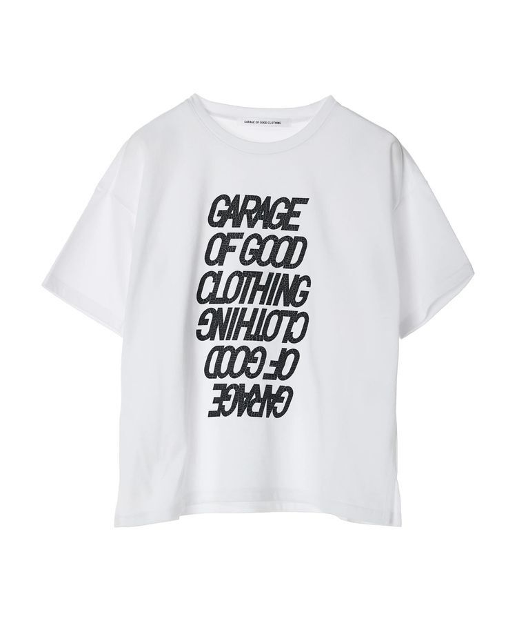 GARAGE OF GOOD CLOTHING「クラックプリントTシャツ」|Tシャツ・カットソー|