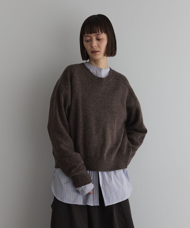 GARAGE OF GOOD CLOTHING「指穴ニットプルオーバー【ウール100%】」|ニット・セーター|