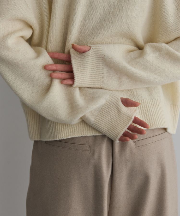 GARAGE OF GOOD CLOTHING「指穴ニットプルオーバー【ウール100%】」|ニット・セーター|