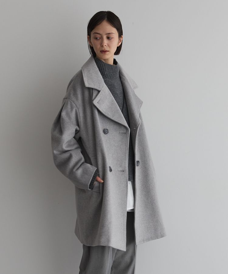 GARAGE OF GOOD CLOTHING「ミドル丈コクーンコート」|その他|Light Gray