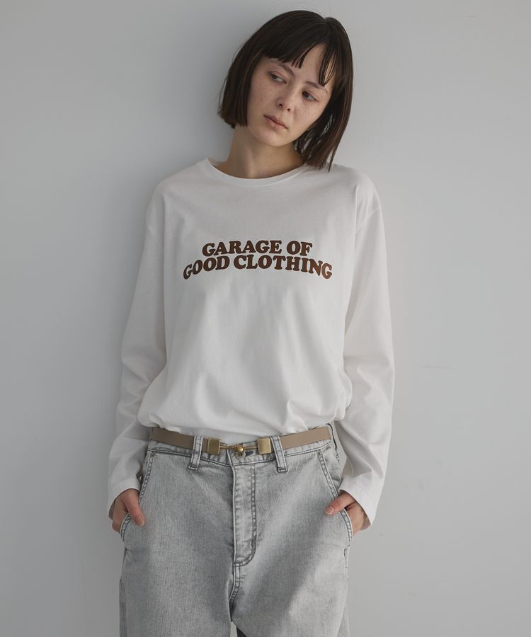 GARAGE OF GOOD CLOTHING「GOGC箔ロゴロンＴ」|Tシャツ・カットソー|Bronze