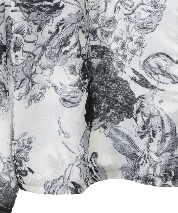 GARAGE OF GOOD CLOTHING「【日本製】フラワープリントクルーネックプルオーバー」|Tシャツ・カットソー|