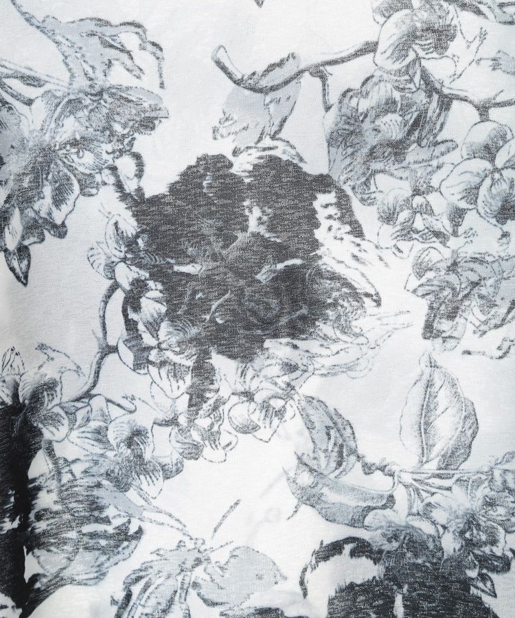 GARAGE OF GOOD CLOTHING「【日本製】フラワープリントクルーネックプルオーバー」|Tシャツ・カットソー|