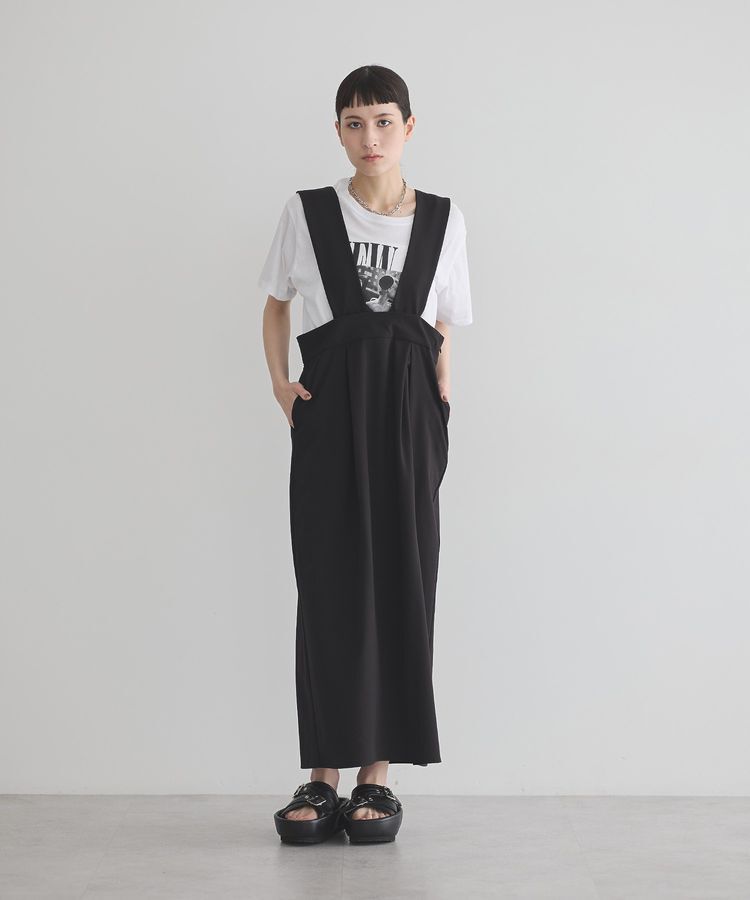 GARAGE OF GOOD CLOTHING「ジャンパースカート」|ジャンパースカート|Black