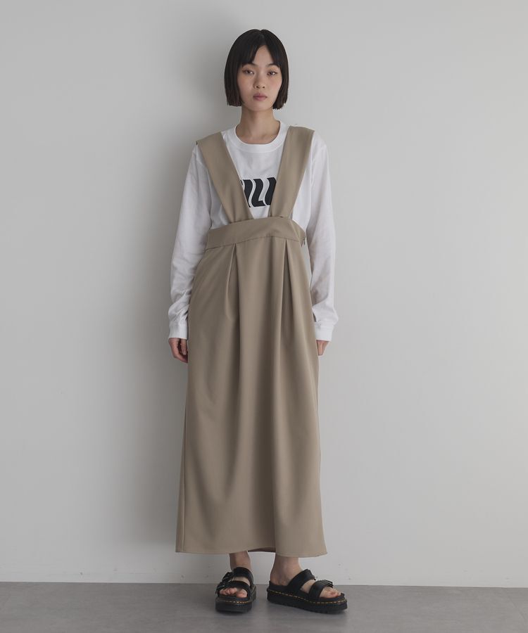 GARAGE OF GOOD CLOTHING「ジャンパースカート」|ジャンパースカート|Beige