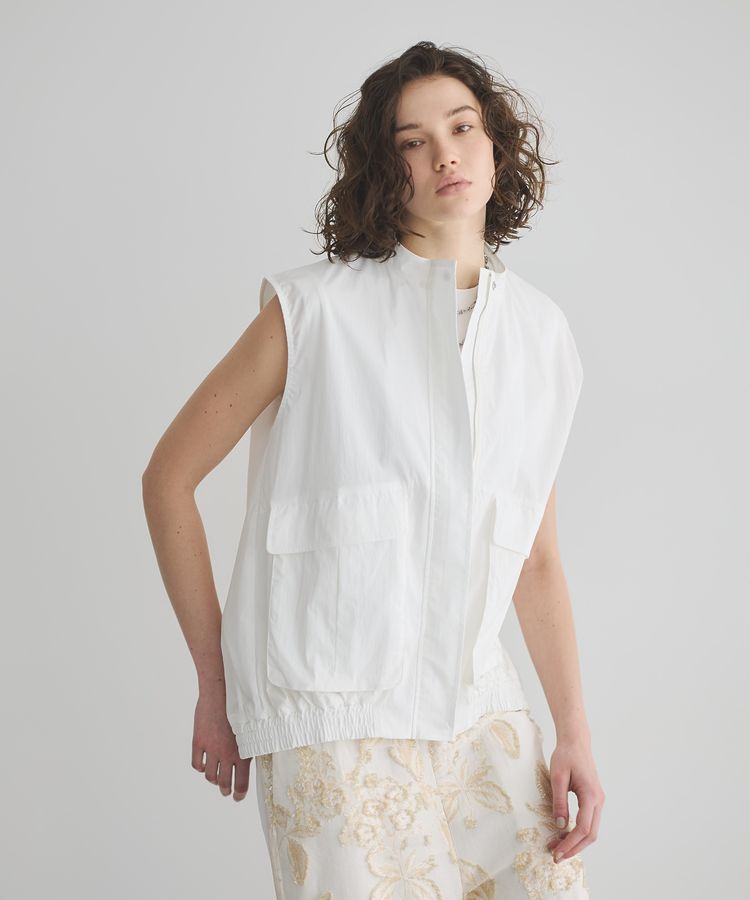 GARAGE OF GOOD CLOTHING「綿ナイロンミリタリーベスト」|ベスト・ジレ|