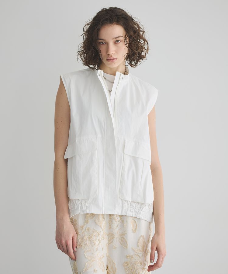 GARAGE OF GOOD CLOTHING「綿ナイロンミリタリーベスト」|ベスト・ジレ|