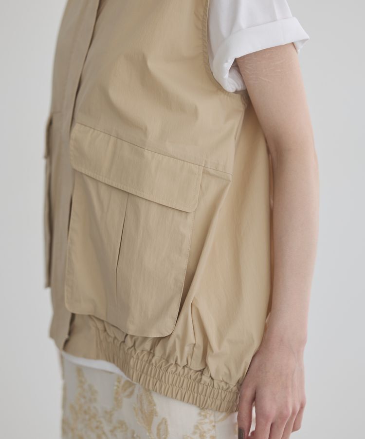 GARAGE OF GOOD CLOTHING「綿ナイロンミリタリーベスト」|ベスト・ジレ|