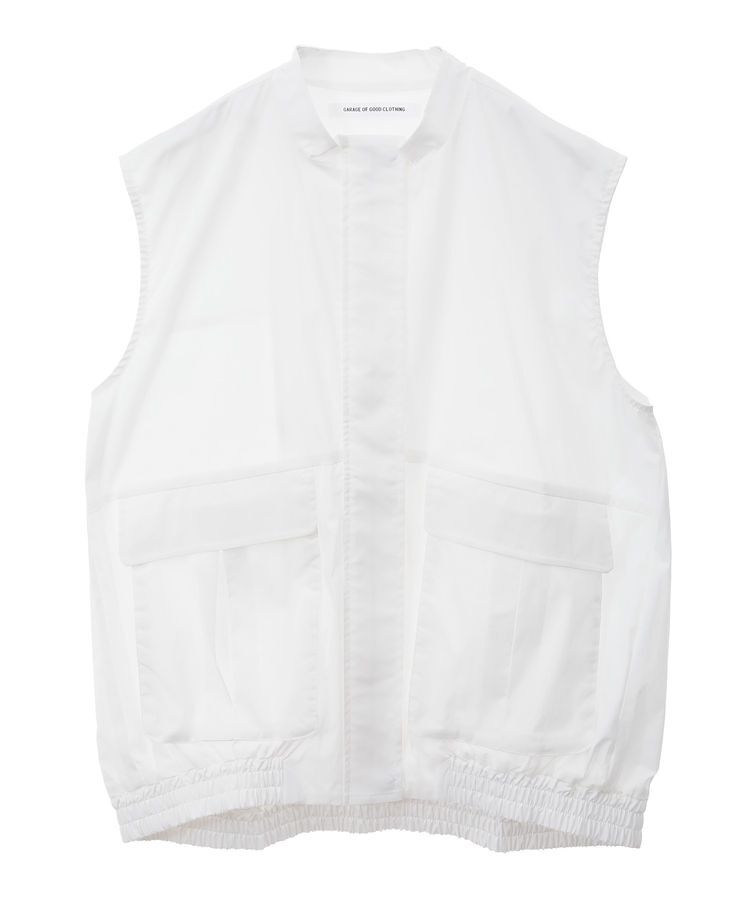 GARAGE OF GOOD CLOTHING「綿ナイロンミリタリーベスト」|ベスト・ジレ|