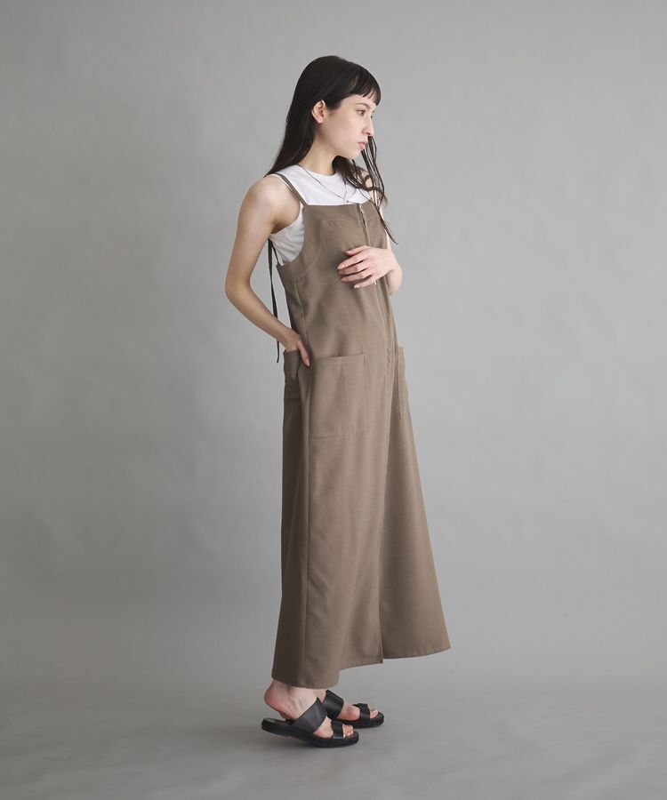 GARAGE OF GOOD CLOTHING「ZIP開きジャンパースカート」|ジャンパースカート|