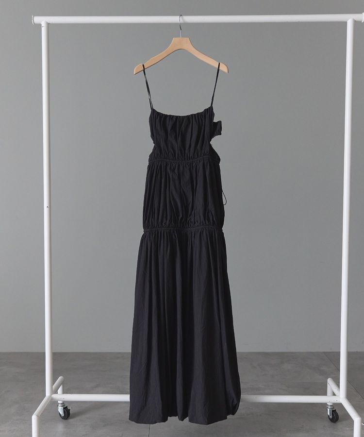 GARAGE OF GOOD CLOTHING「シャーリングサイドオープンワンピース」|ワンピース|