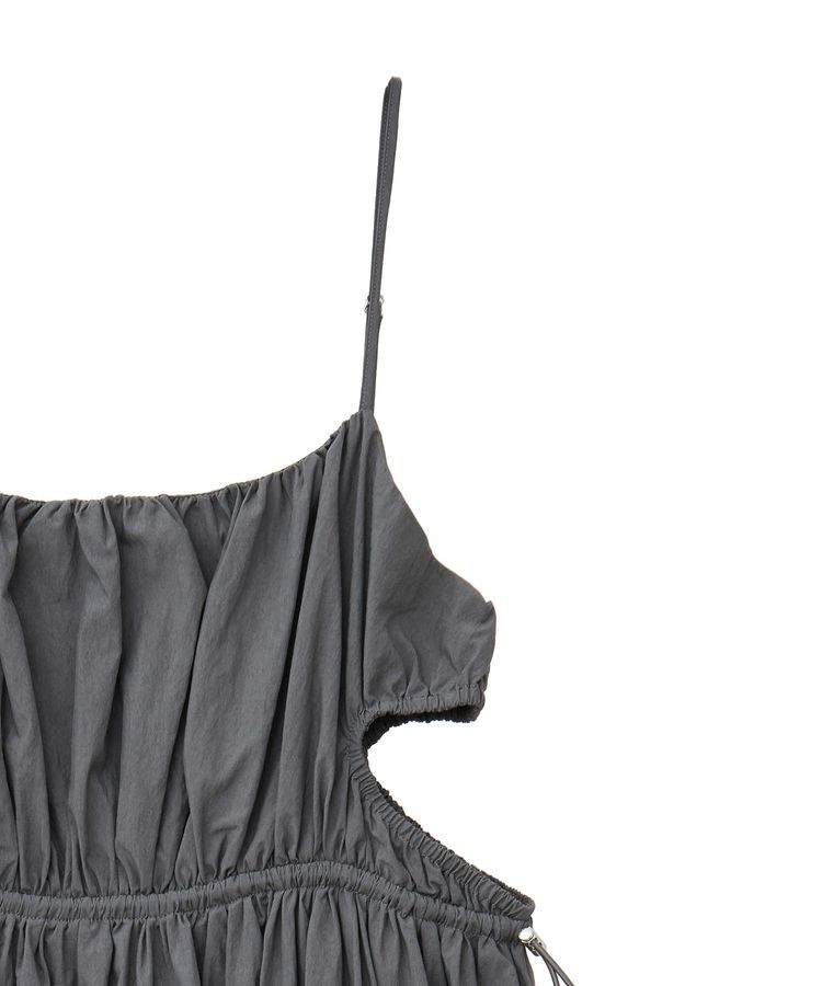 GARAGE OF GOOD CLOTHING「シャーリングサイドオープンワンピース」|ワンピース|