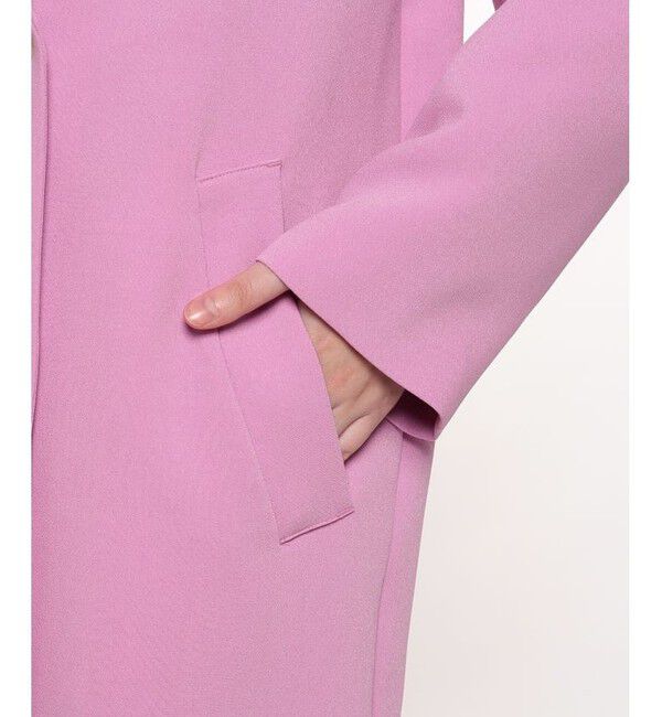 allureville「ダブルクロスチェスターコート」|ダッフルコート|