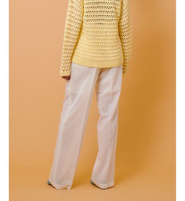 allureville「ボイルシアーセンタープレスパンツ」|その他|