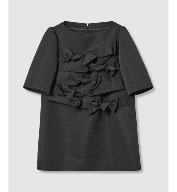 LOULOU WILLOUGHBY「【LOULOU WILLOUGHBY】ランダムリボンタフタブラウス」|シャツ・ブラウス|