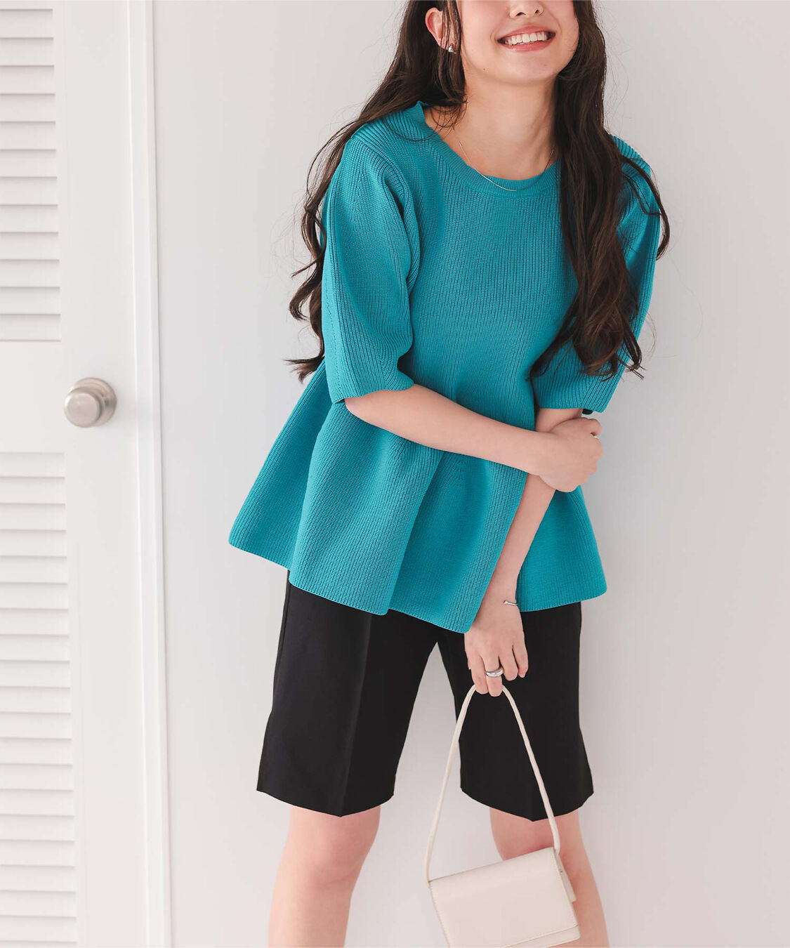 titivate「フレアデザインニットトップス」|ニット・セーター|