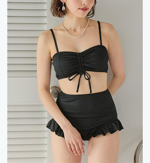 SEA DRESS「シアートップス付ビキニ/セット水着」|ビキニ|