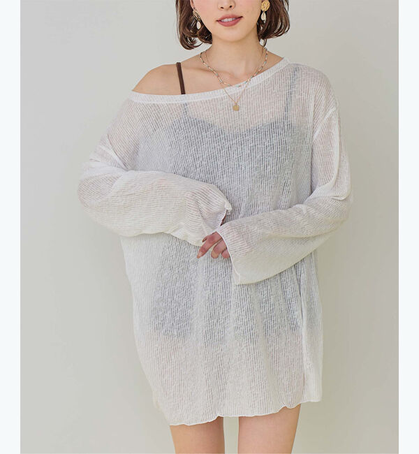 SEA DRESS「シアートップス付ビキニ/セット水着」|ビキニ|