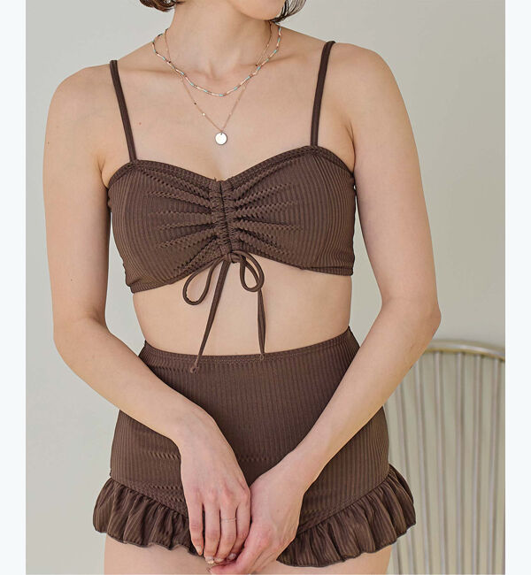 SEA DRESS「シアートップス付ビキニ/セット水着」|ビキニ|