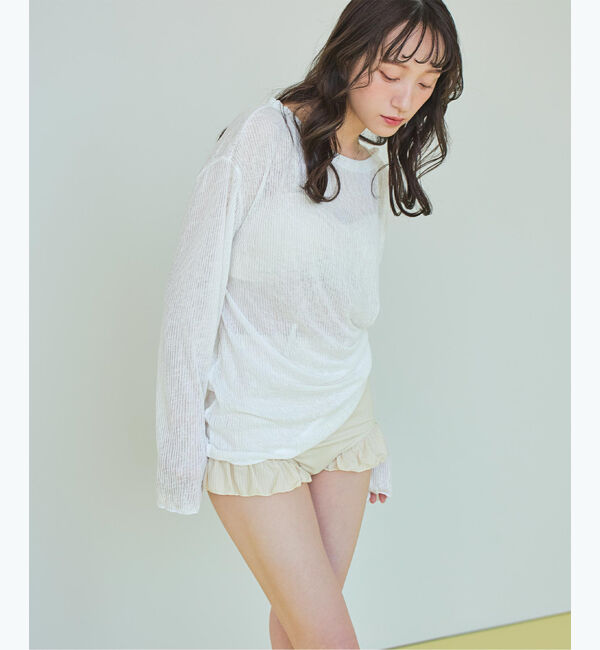 SEA DRESS「シアートップス付ビキニ/セット水着」|ビキニ|