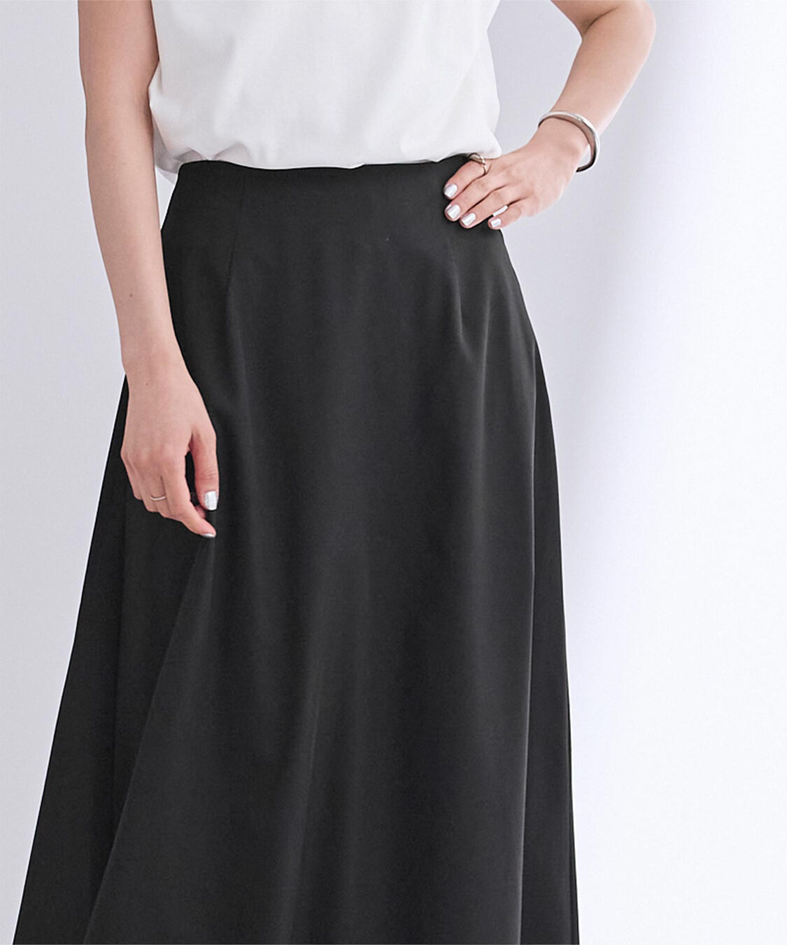 ur's「撥水フレアドレープスカート」|スカート|