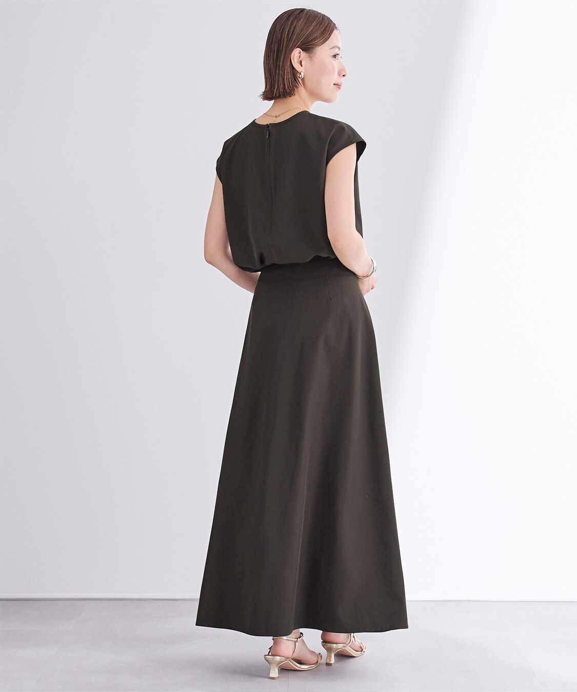 ur's「撥水フレアドレープスカート」|スカート|