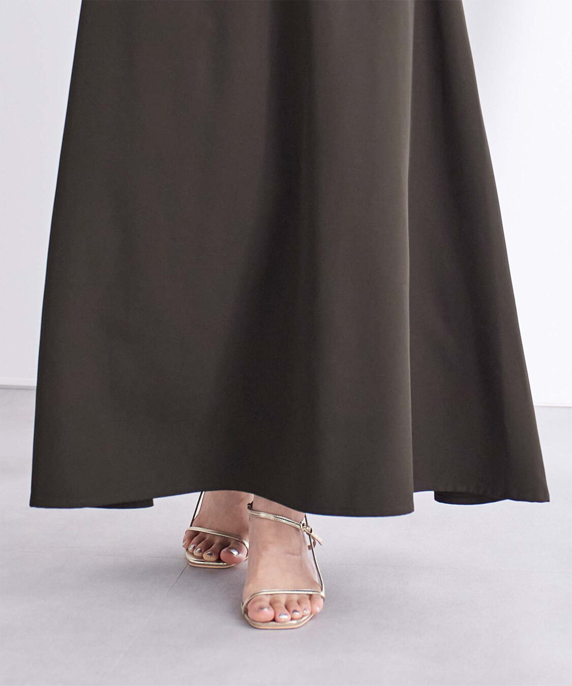 ur's「撥水フレアドレープスカート」|スカート|