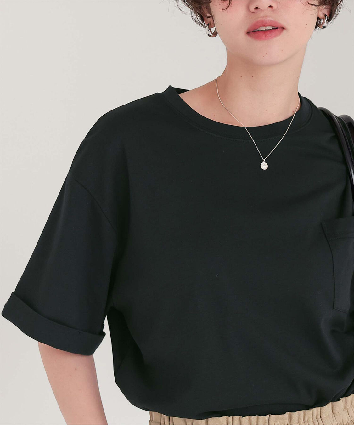 titivate「汗染み防止ポケットTシャツ」|Tシャツ・カットソー|