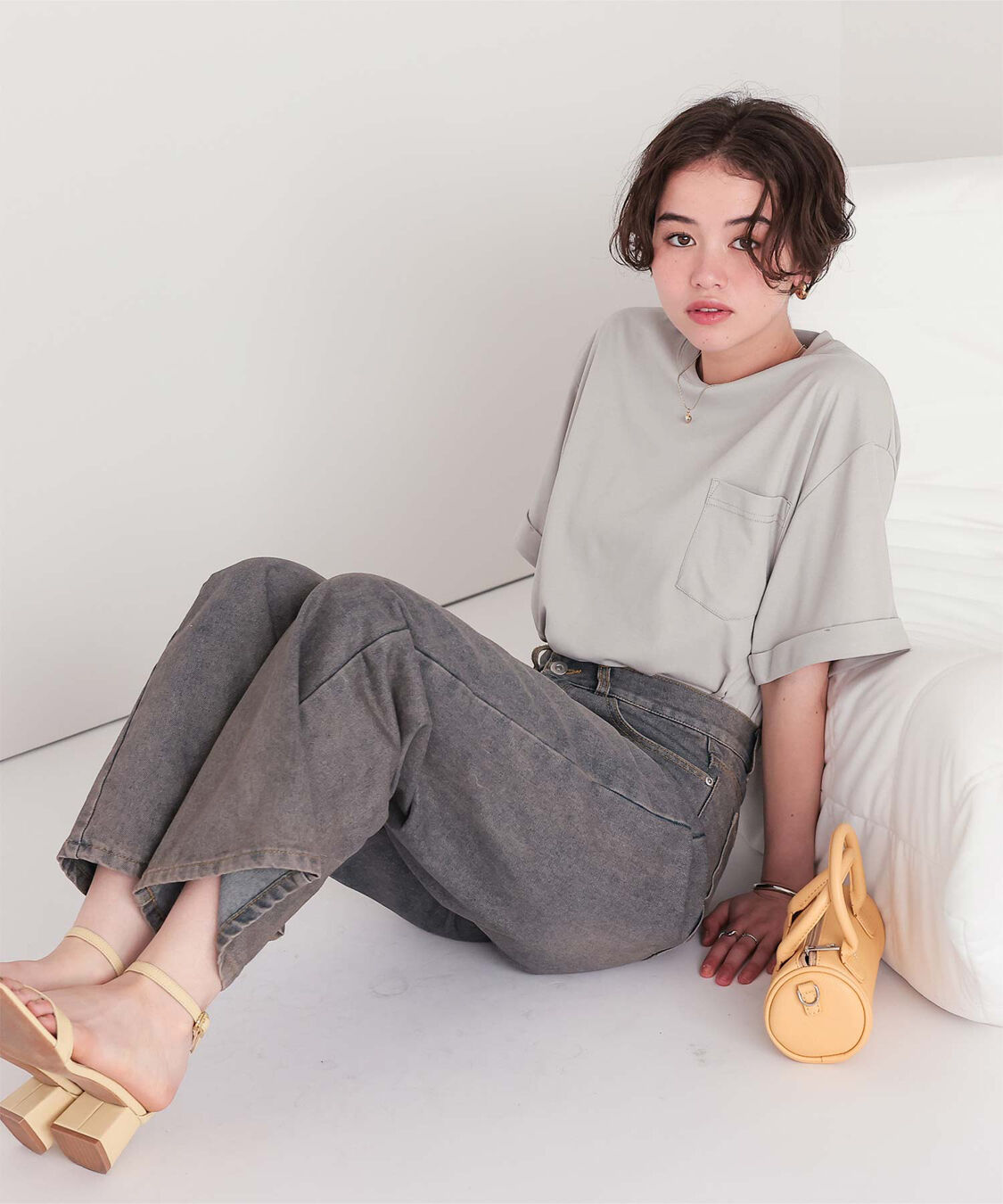 titivate「汗染み防止ポケットTシャツ」|Tシャツ・カットソー|