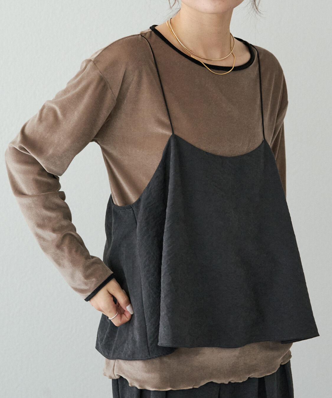  「【SET ITEM】パウダーツイルビスチェ+パンツセット」|その他|