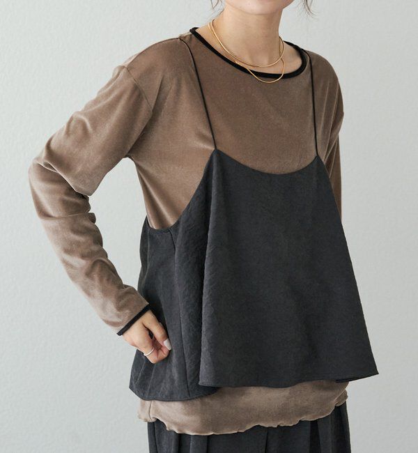  「【SET ITEM】パウダーツイルビスチェ+パンツセット」|その他|