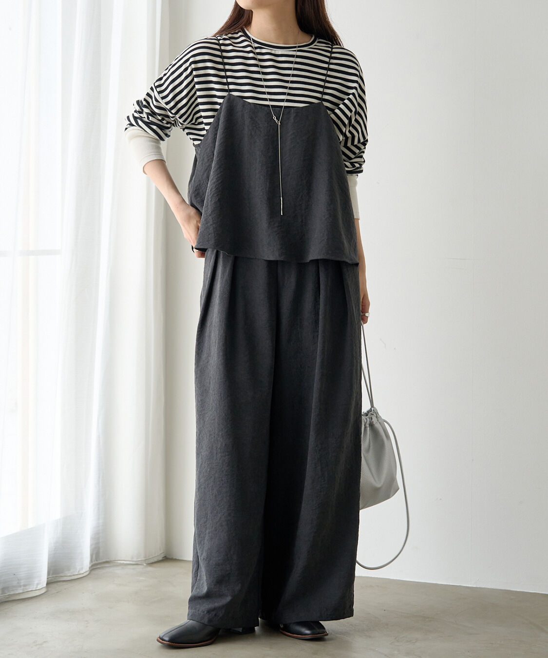  「【SET ITEM】パウダーツイルビスチェ+パンツセット」|その他|